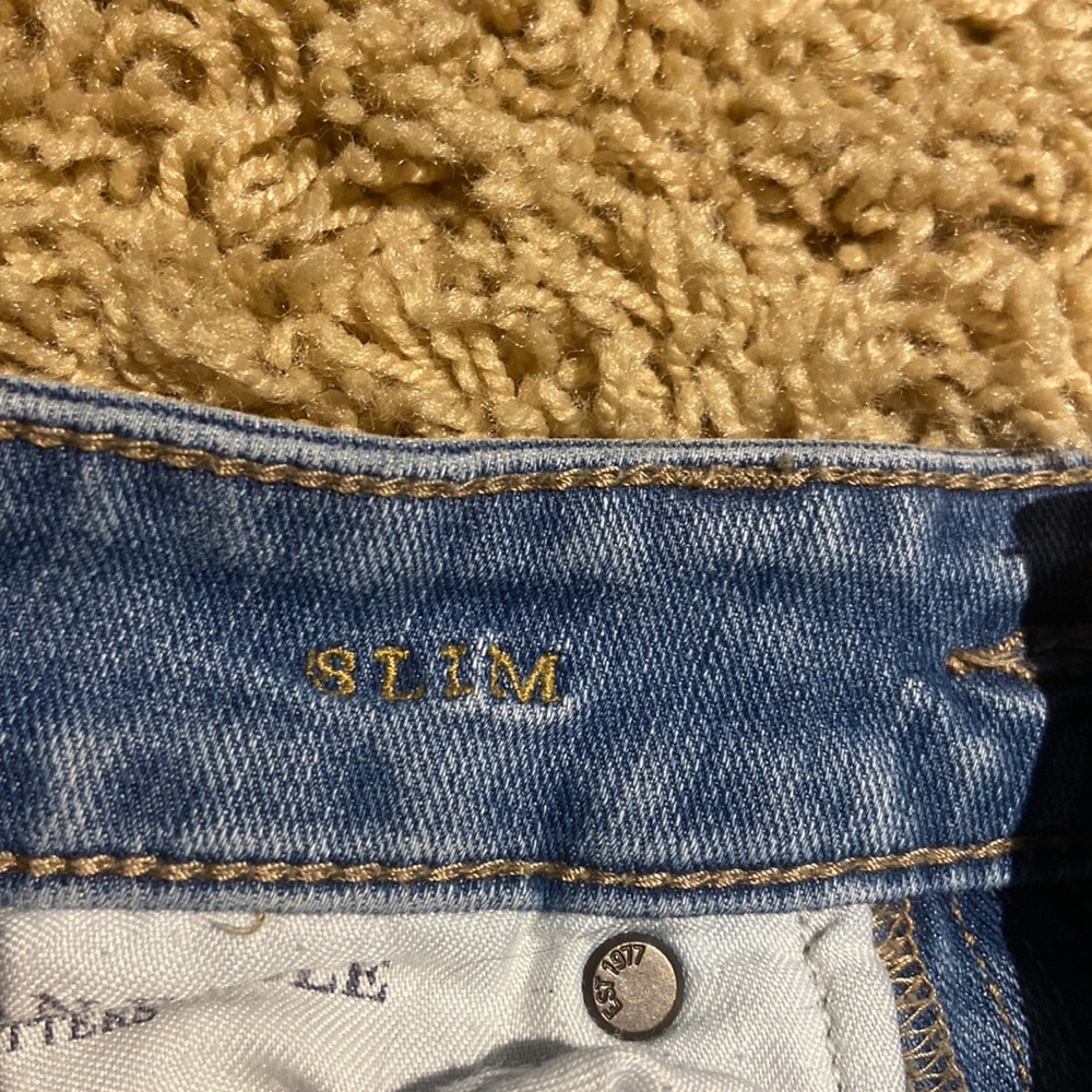 American Eagle Jeans Slim Light Wash 28x30 - Picture 4 of 4